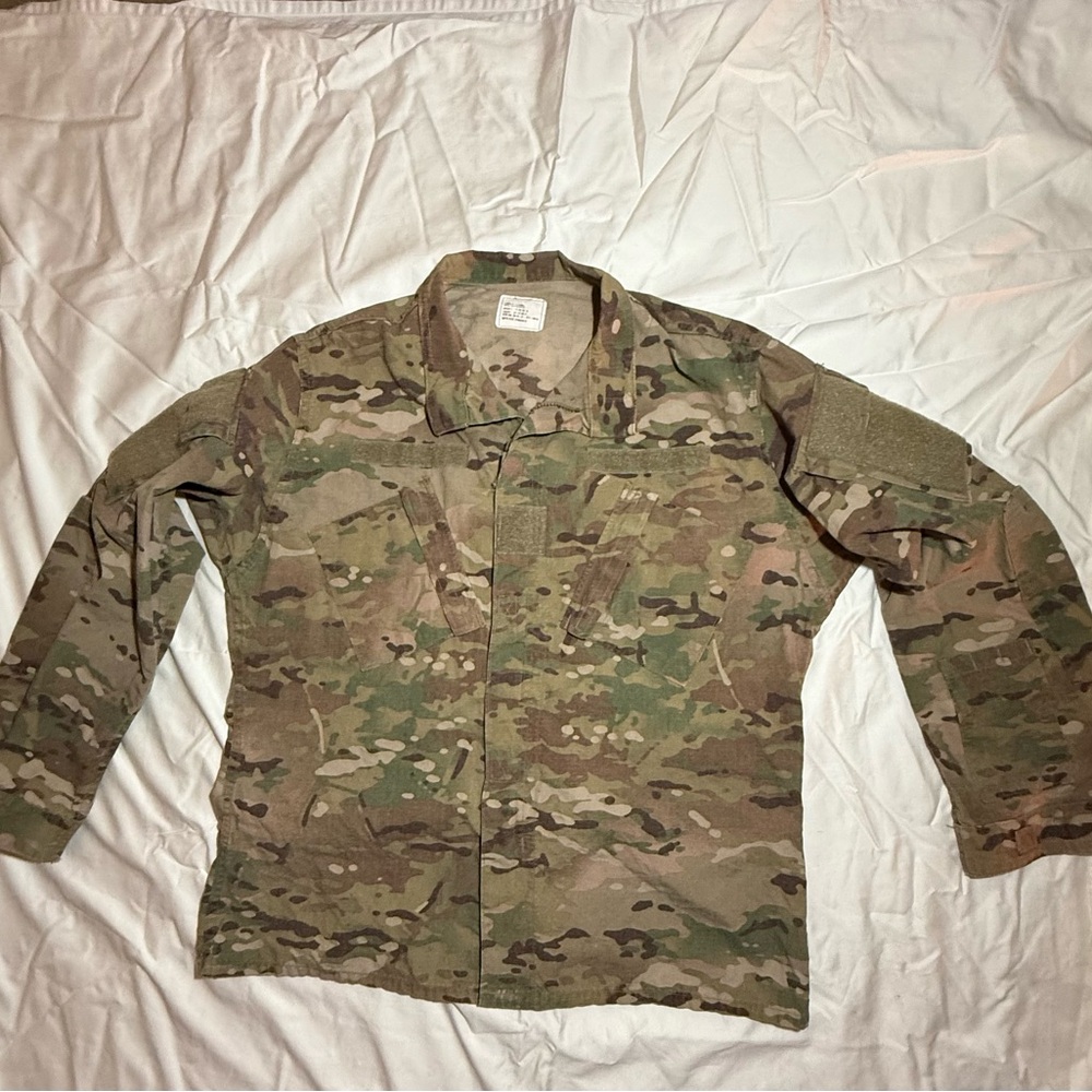 Military issued Camouflage Utility Jacket